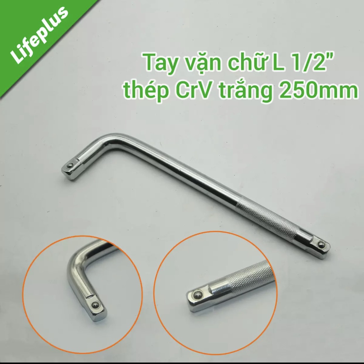 [HCM]Cần cong L gắn đầu tuýp