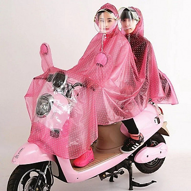Áo Mưa Chấm Bi 2 Đầu