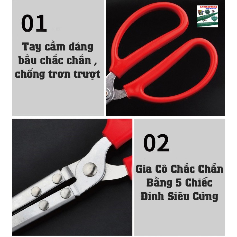 Hot - kẹp bắt lươn, rắn, hải sản, cua ghẹ, tôm hùm a cường fishing - sale