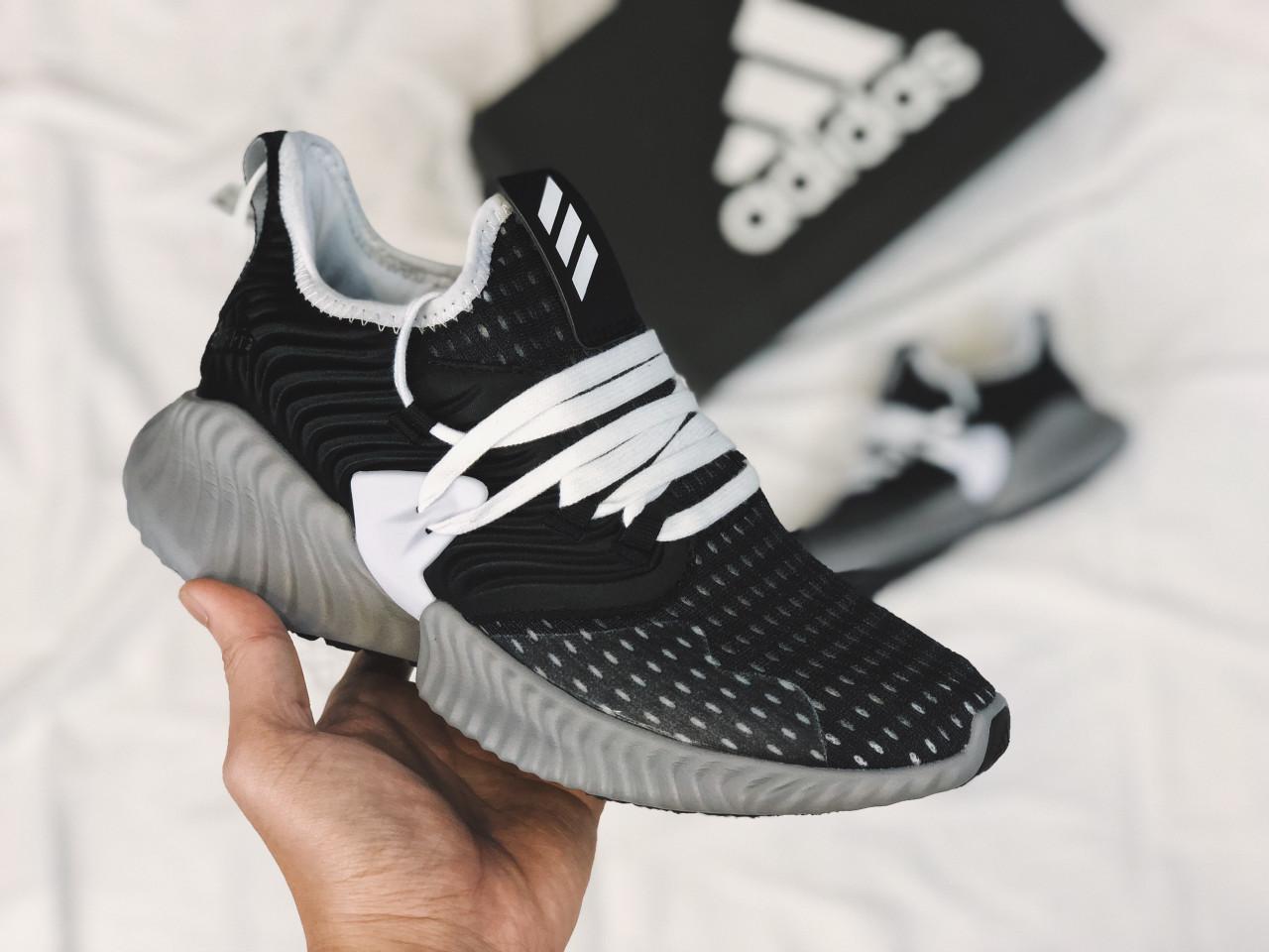 [HCM]Giày nữ Alpha Bounce Instinct mới cao cấp nhẹ bền êm thể thao (đen phối xám)