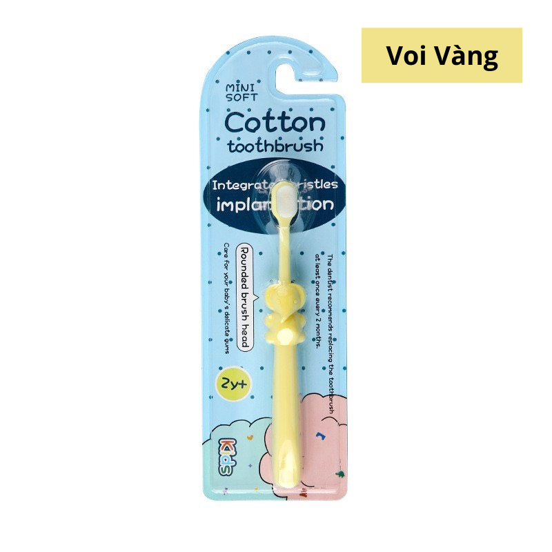Bàn chải đánh răng lông tơ siêu mềm cho bé