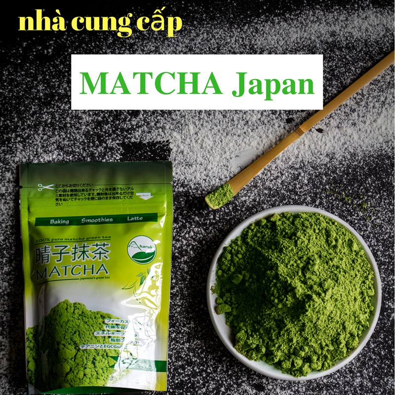 Combo 3 gói bột trà xanh matcha Haruko Nhật Bản