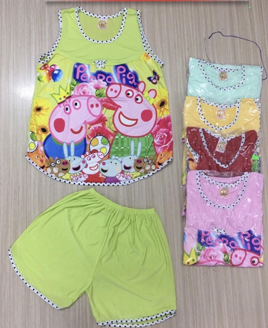 Combo 04 bộ thun lạnh Elsa (size 20-28kg)