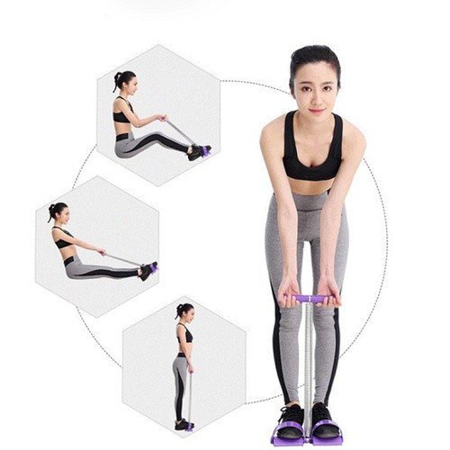 Dây kéo tập lưng bụng Tummy Trimmer