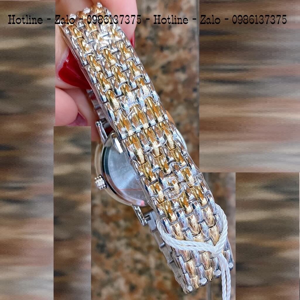 [HCM]Đồng Hồ Versace Virtus Gold Nữ Dây Demi Mặt Đen 36mm