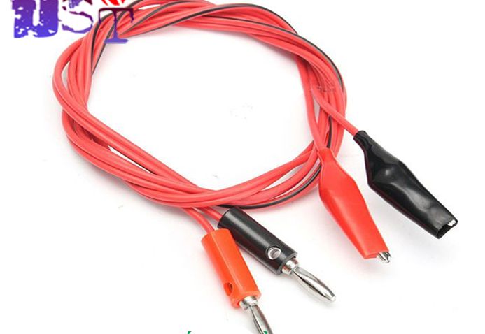 Dây Nối Kẹp Cá Sấu-Bắp Chuối