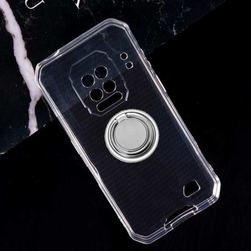 Cho ulefone armor 9e 9 lưng giá đỡ chiếc nhẫn giá đỡ điện thoại ốp lưng điện thoại tpu mềm dẻo silicone trên armor9 6.3"