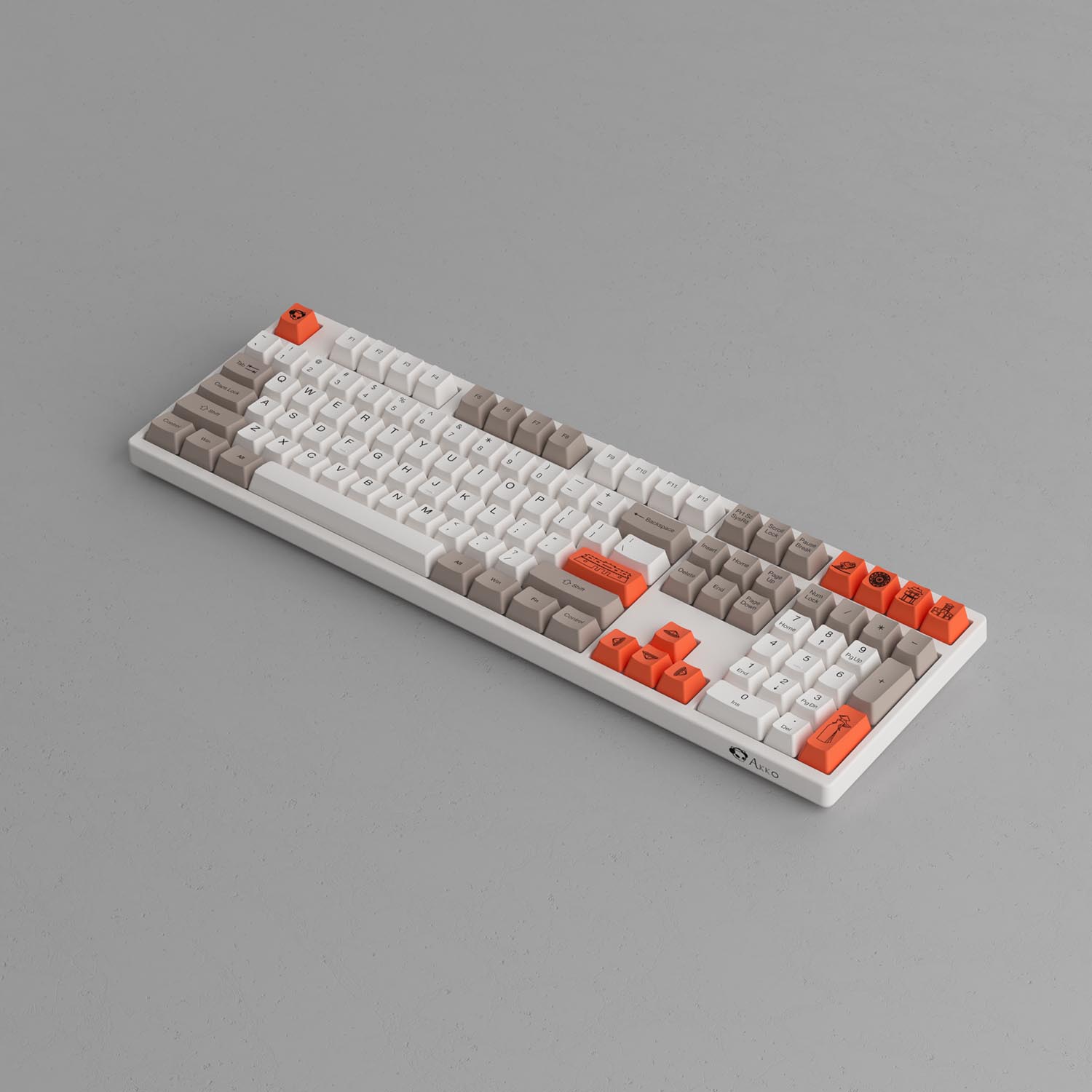 Bàn phím cơ AKKO 3108 v2 Steam Engine (Akko switch v2 / Foam tiêu âm / Keycap Việt Nam)