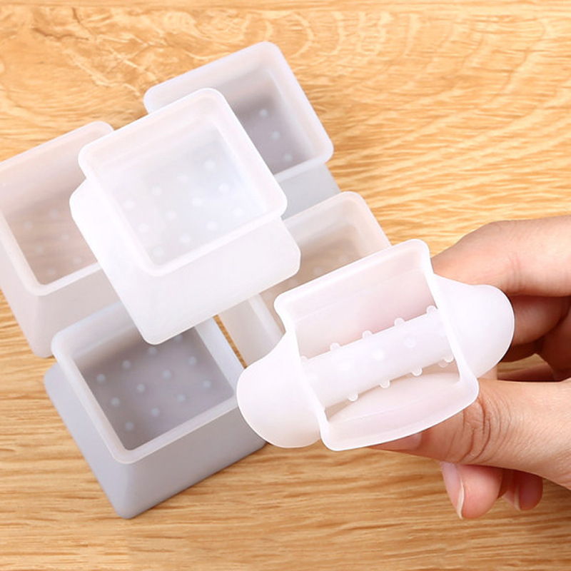 [SET 4] Miếng silicon bọc chân bàn ghế hình vuông dày