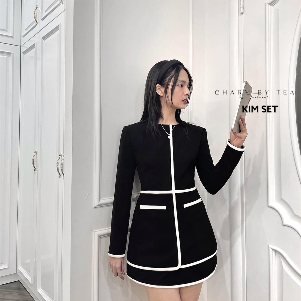 KIM SET: Bộ sản phẩm thiết kế Charm By Tea