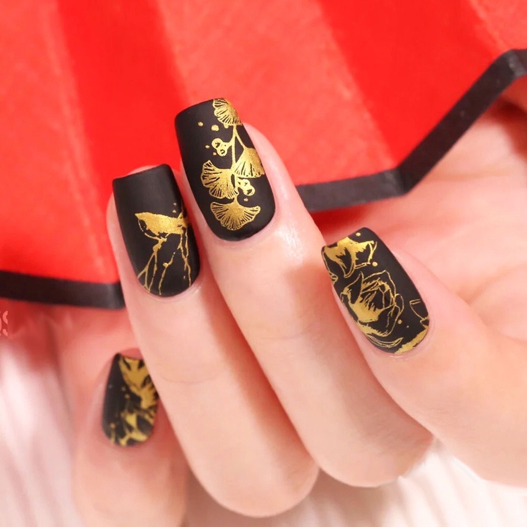 Con dấu in móng tay silicon in họa tiết nail