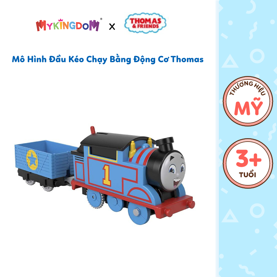 Đồ chơi thomas friend mô hình đầu kéo chạy bằng động cơ thomas hdy59/hfx93
