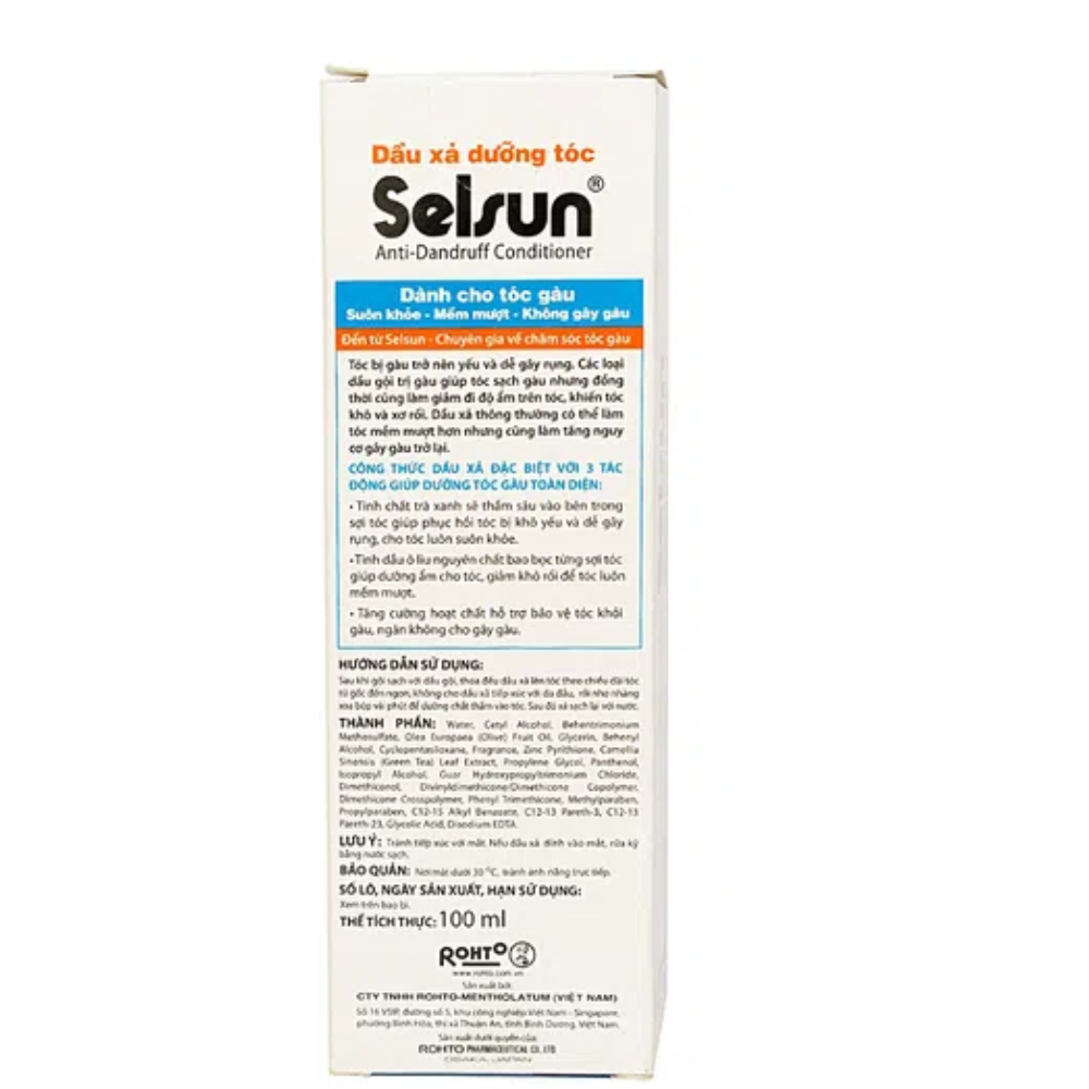 [HCM]Dầu xả dưỡng tóc Selsun Anti-Dandruff Conditioner 100ml