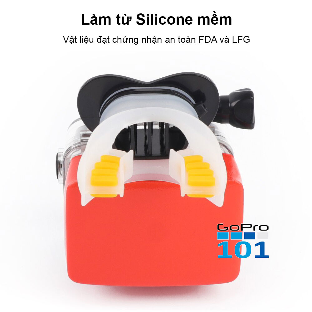 Bite Mount giá đỡ ngậm miệng cho GoPro, Action cam