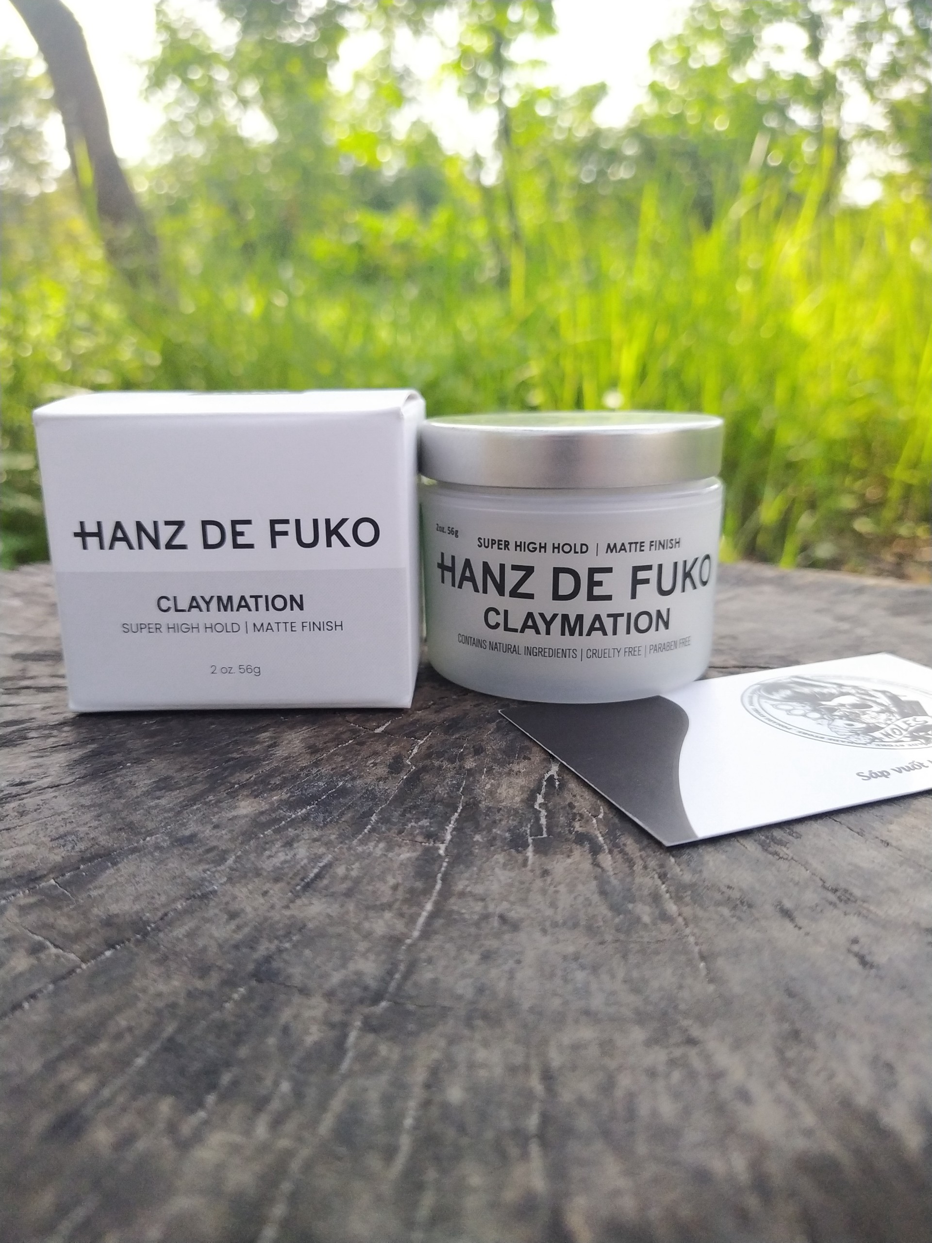 Sáp vuốt tóc Hanz De Fuko Claymation