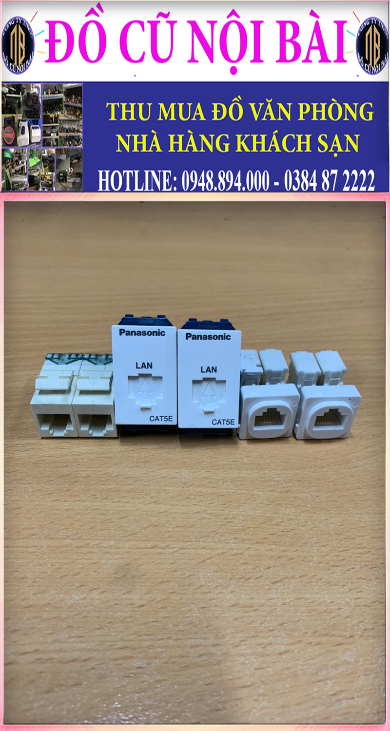 Nhân Mạng Âm Tường Cat5e - Hạt mạng WEV2488SW Panasonic, Vanlock, Commscope