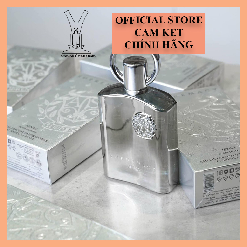 Nước hoa chiết 10ml Afnan Supremacy Silver chính hãng