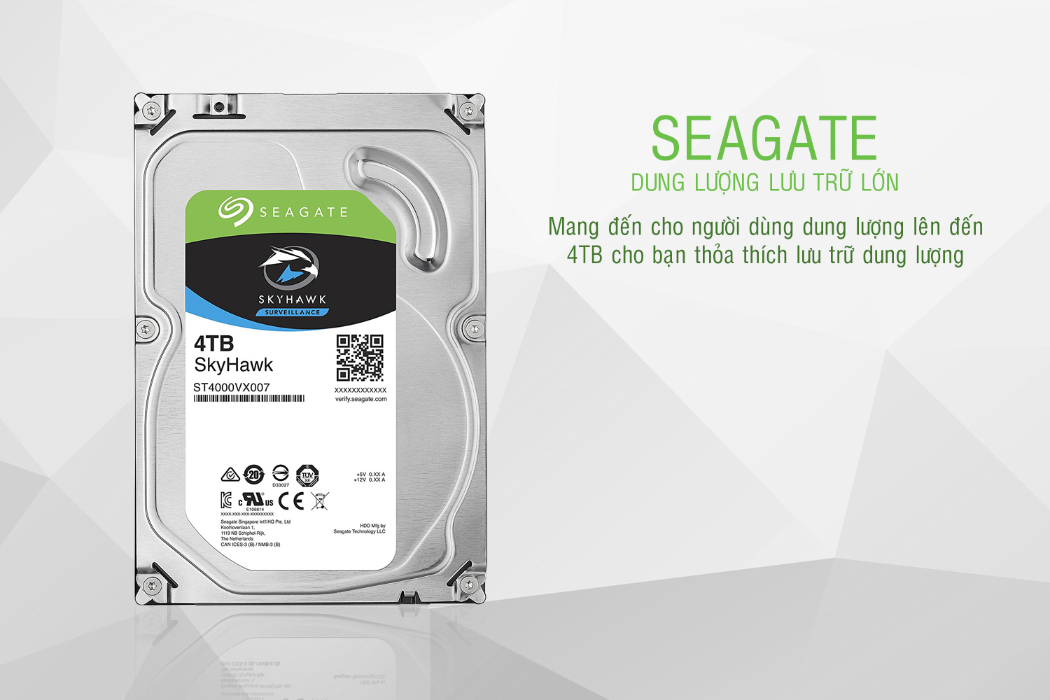 [HCM]Ổ cứng 4TB Seagate Skyhawk chuyên dụng chạy 24/24