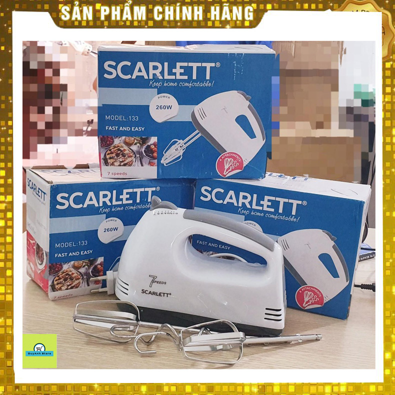 Máy đánh trứng nhào bột đánh kem SL-133 có 2 que đánh trứng kèm 2 que nhào bột - Món quà cho gian bếp của bạn