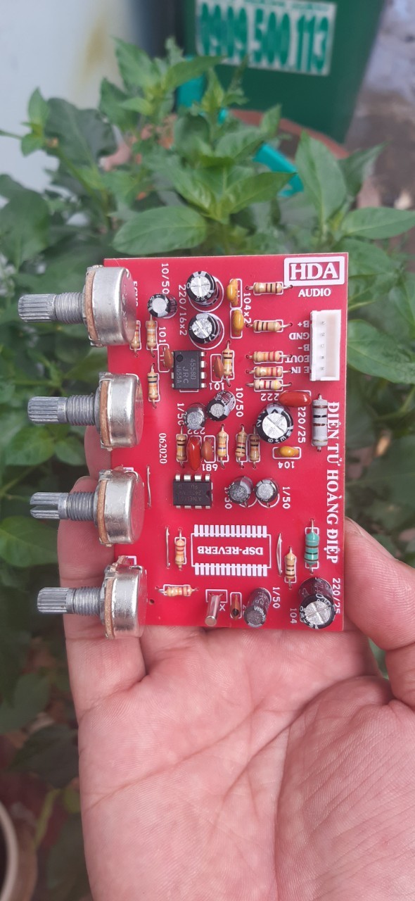 [HCM]bo echo + reverb HDA  4 volume - echo reverb HDA 4vl