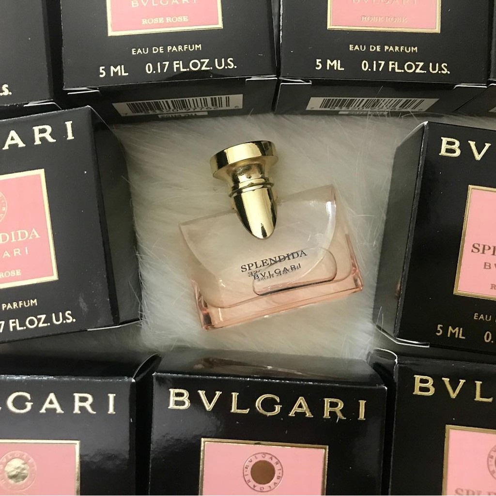 Nước hoa nữ BVL Splendida Rose Rose EDP 5ml