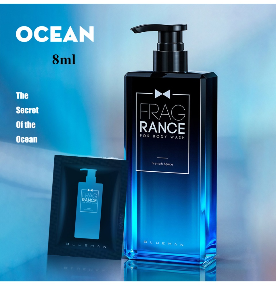Sữa Tắm Nước Hoa Nam Mini, Size Du Lịch 8ml Blueman