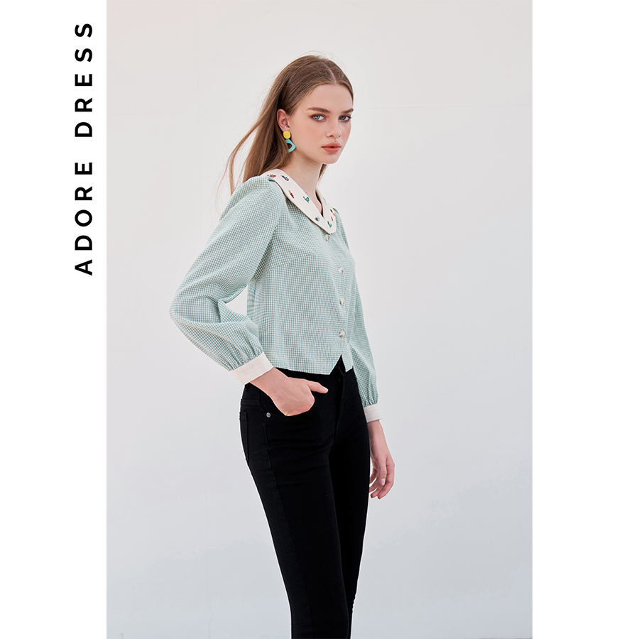 Quần skinny Jeans màu đen basic 2JE1001 ADOREDRESS