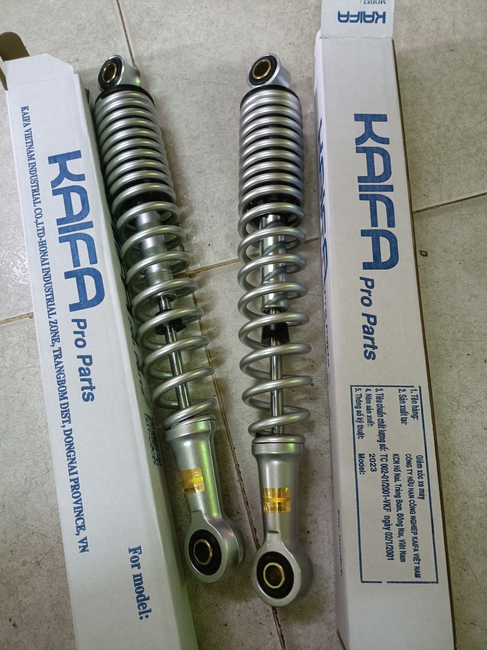 Phuộc sau cho xe Wave nhỏ, Wave ZX, Wave Alpha (33cm)