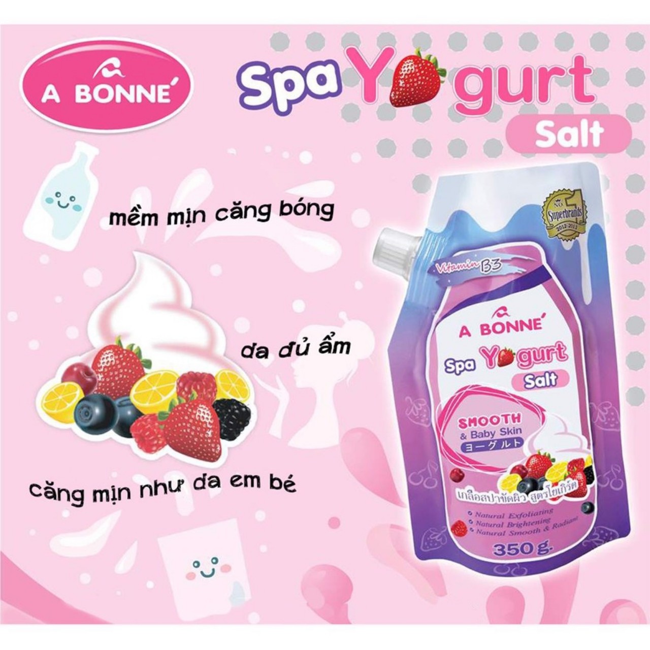Muối tắm Abonne 350g Thái Lan