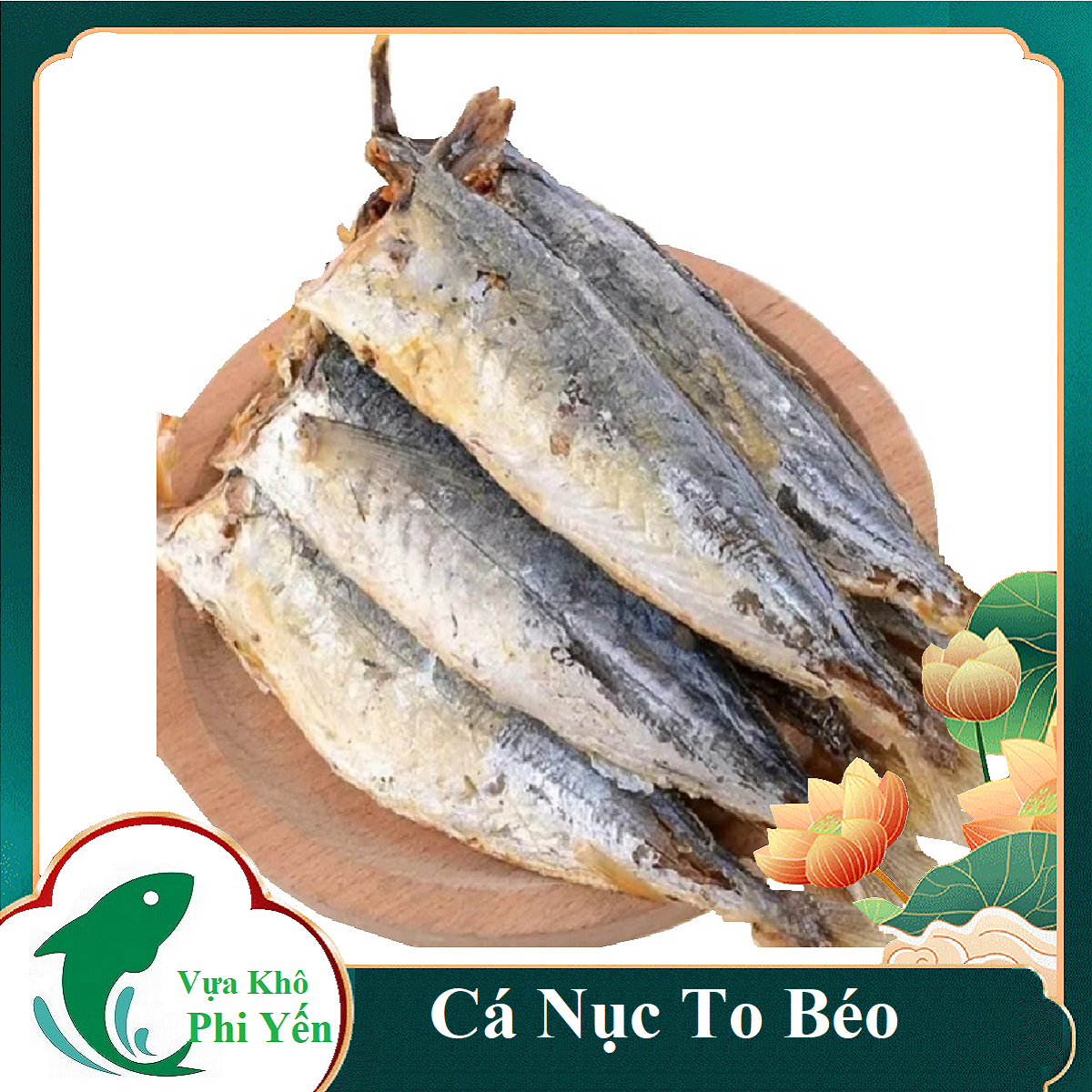 Cá nục khô không tẩm gia vị, khô cá nục bao ngon -khô cá nục