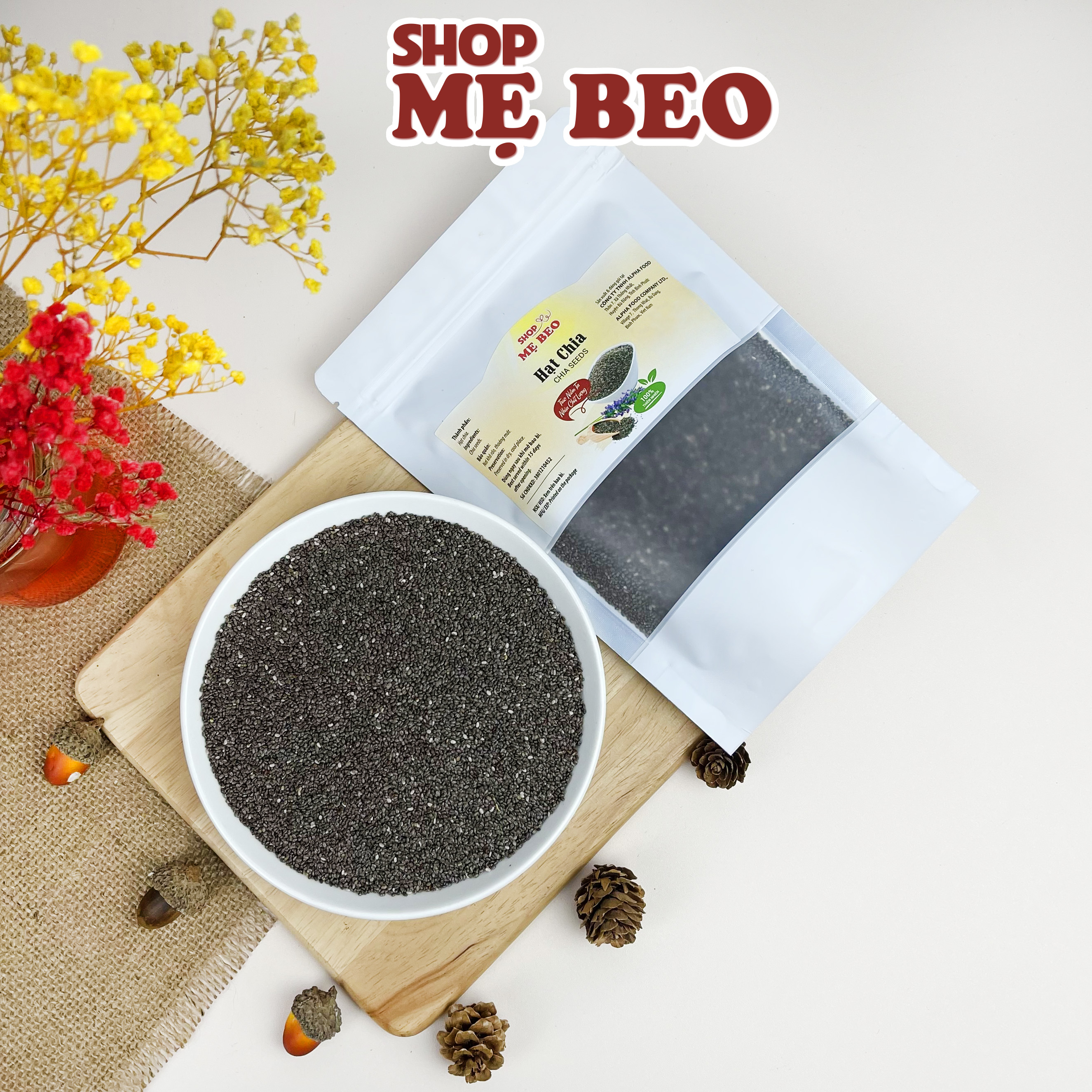 Hạt Chia Úc Nhập Khẩu SHOP MẸ BEO