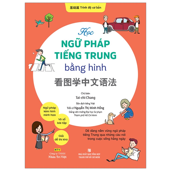 Fahasa - học ngữ pháp tiếng trung bằng hình - trình độ cơ bản