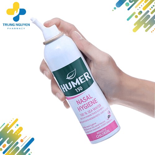 Dung dịch xịt mũi dành cho trẻ em Humer (Chai 150ml)