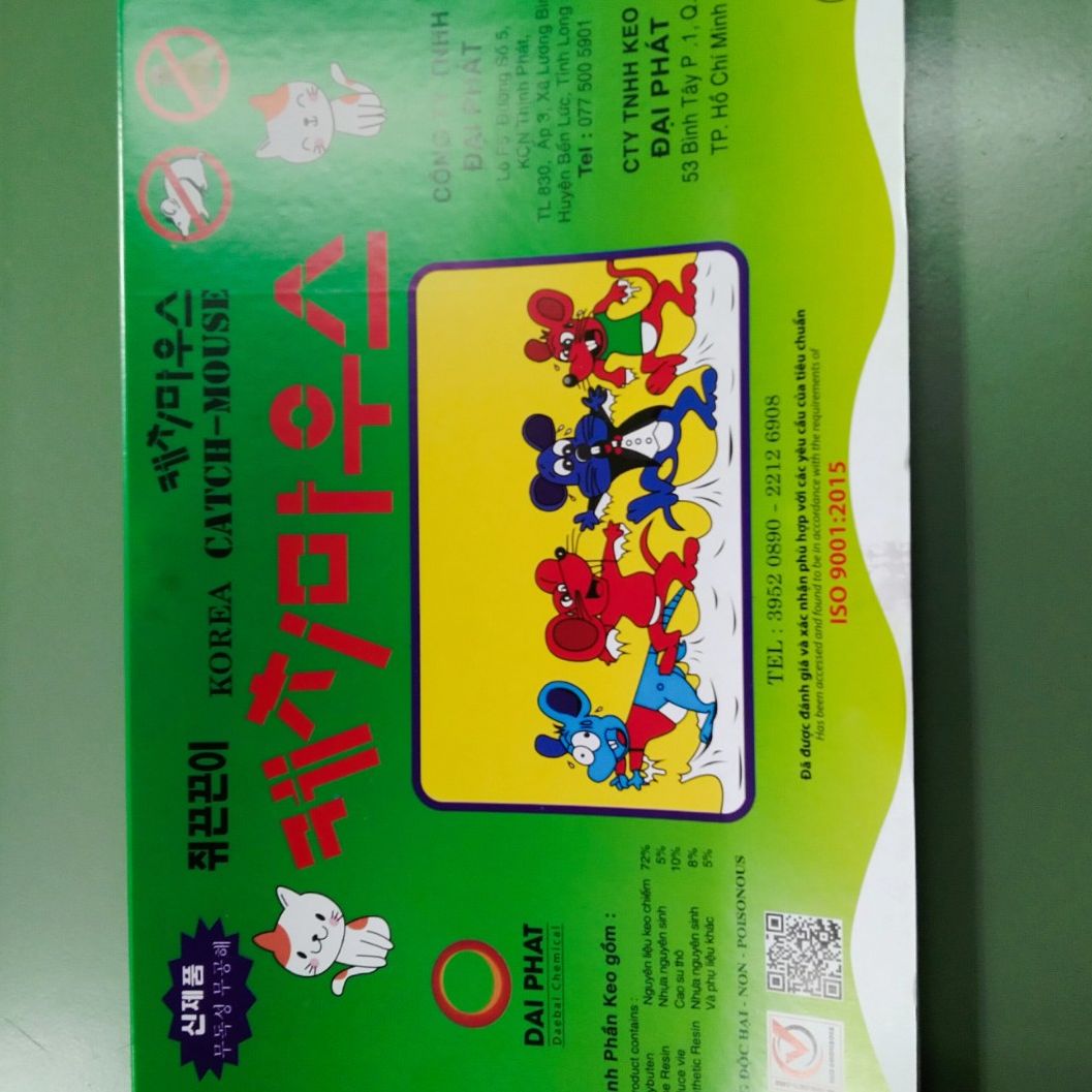 10 miếng keo dính chuột siêu dính | miếng keo dán chuột hàn quốc | miếng bẫy chuột đại phát korea catch mouse hsd 7 năm
