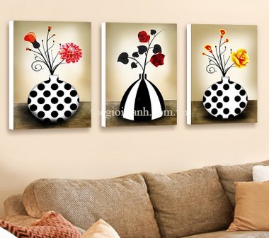 Binbin tnt68 art triptych modular picture (free nail 3 picture)