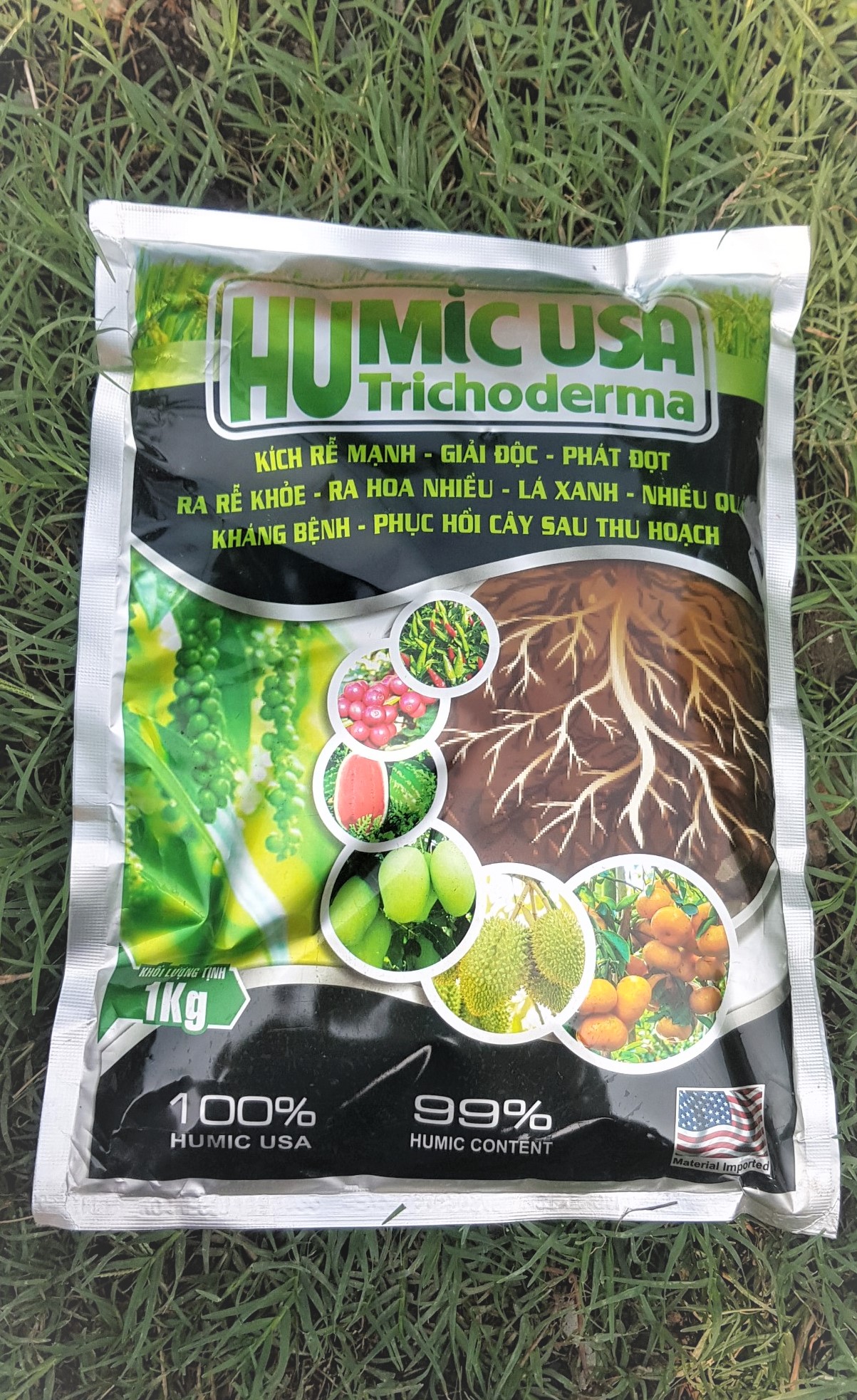 Humic USA/Humic trichoderma/Trichoderma Humic/Humic/Humic K/Humic Mỹ (gói 1kg)