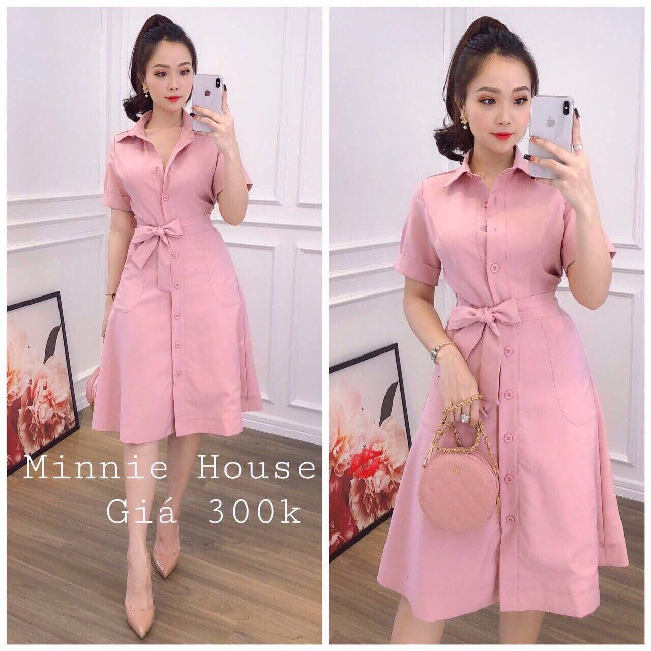 [HCM]ĐẦM CÓ CỔ THẮT EO SIÊU SANG CHO CÁC NÀNG