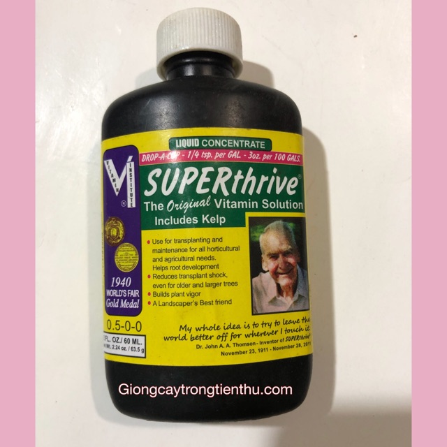 SIÊU KÍCH THÍCH SINH TRƯỞNG SUPER THRIVE