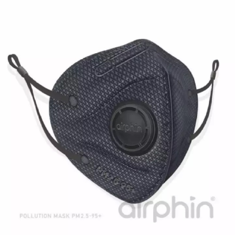 Khẩu trang người lớn than hoạt tính chống bụi mịn PM2.5 Airphin (1 chiếc)