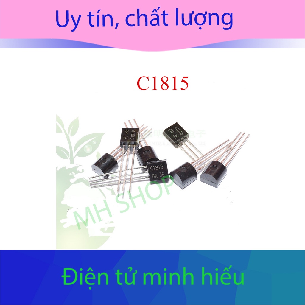 50 Chiếc Transistor NPN C1815 _ 0.15A-50V Loại Tốt