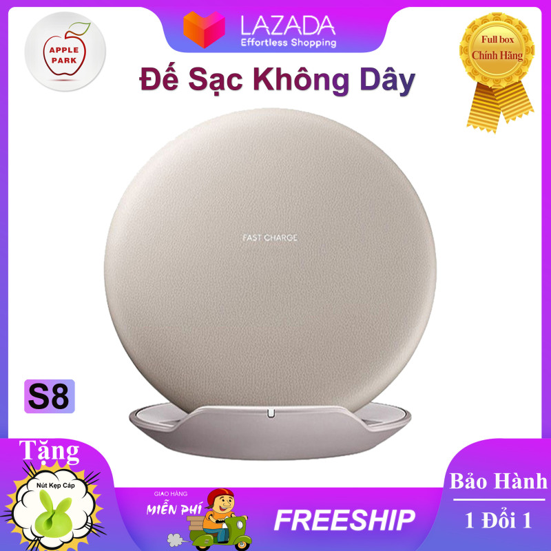 S9 Đế sạc không dây chuẩn Qi xài cho điện thoại Apple、Samsung S7/S8/S9/S10/Note 8/Note 9、iPhone 8/X/Xs/11 Pro、P20/P30/Mate 20 và các dòng thiết bị điện thoại khác