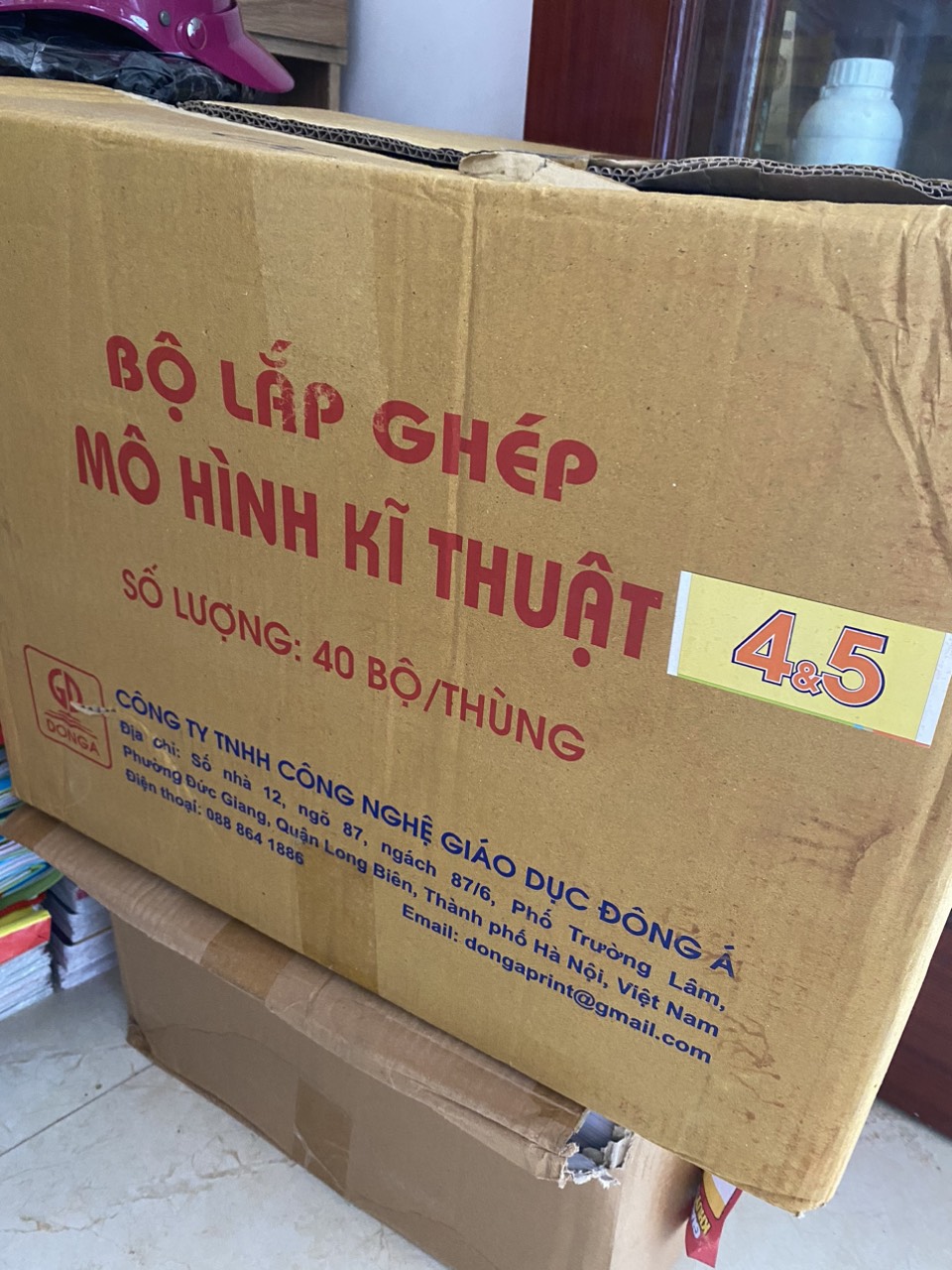Bộ lắp ghép kỹ thuật lớp 4&5