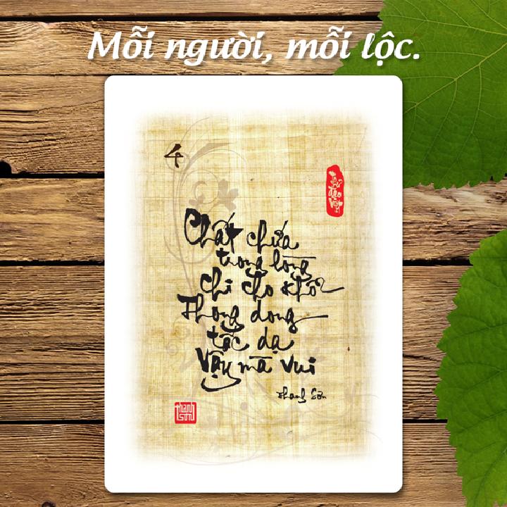 Góp nhặt Hoa Tâm - Thư pháp Thanh Sơn