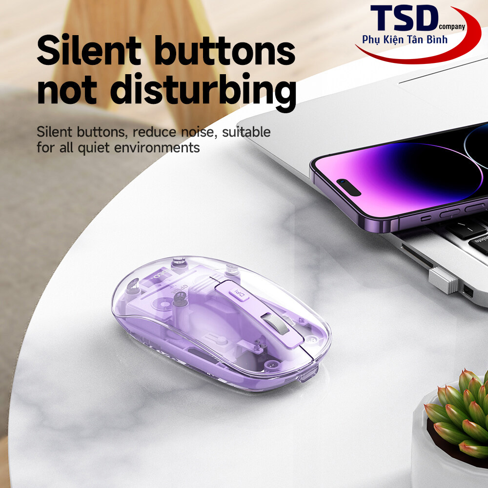 Chuột Không Dây Bluetooth & Wireless Hoco GM29 Chính Hãng