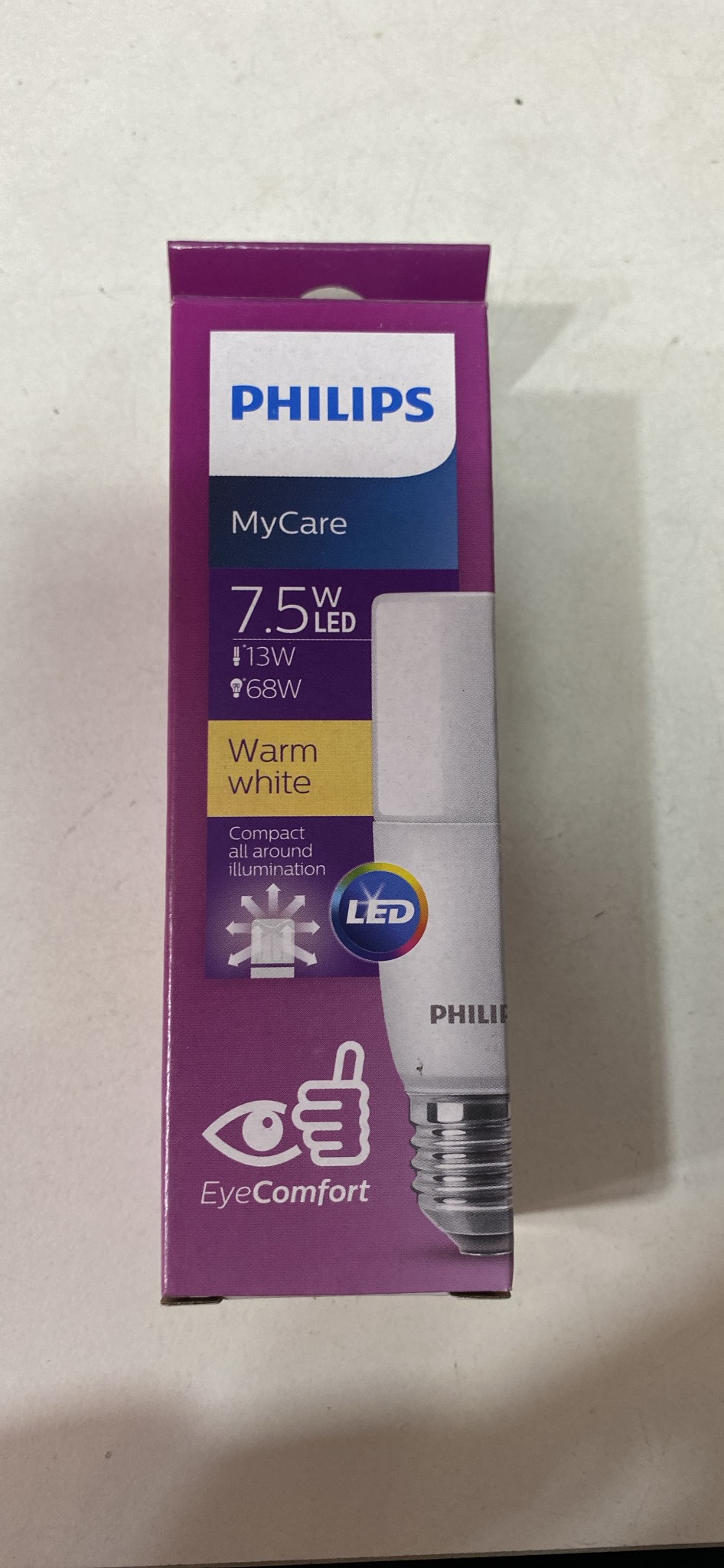 Bóng đèn LED Stick Philips 7.5W chính hãng (vàng/trắng)