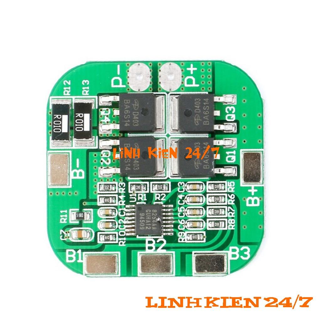 Mạch Sạc Và Bảo Vệ Pin 4S 14.8V - 20A