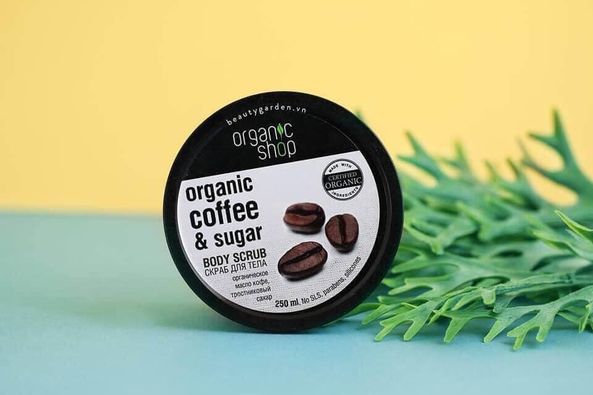 Tẩy da chết Cafe Body Organic NGA