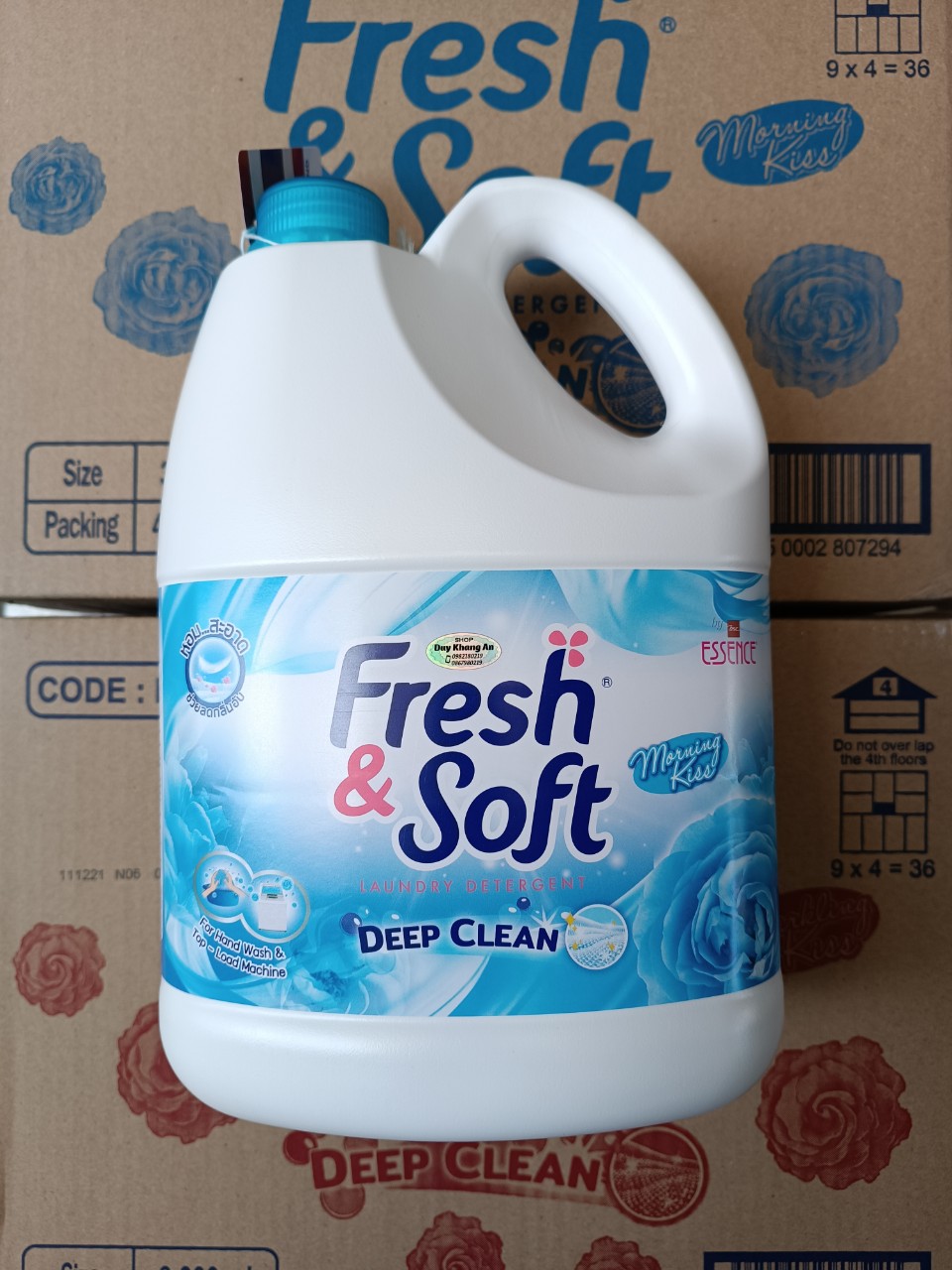 Nước giặt Fresh Soft 3.5L (hàng nhập khẩu chính hãng )