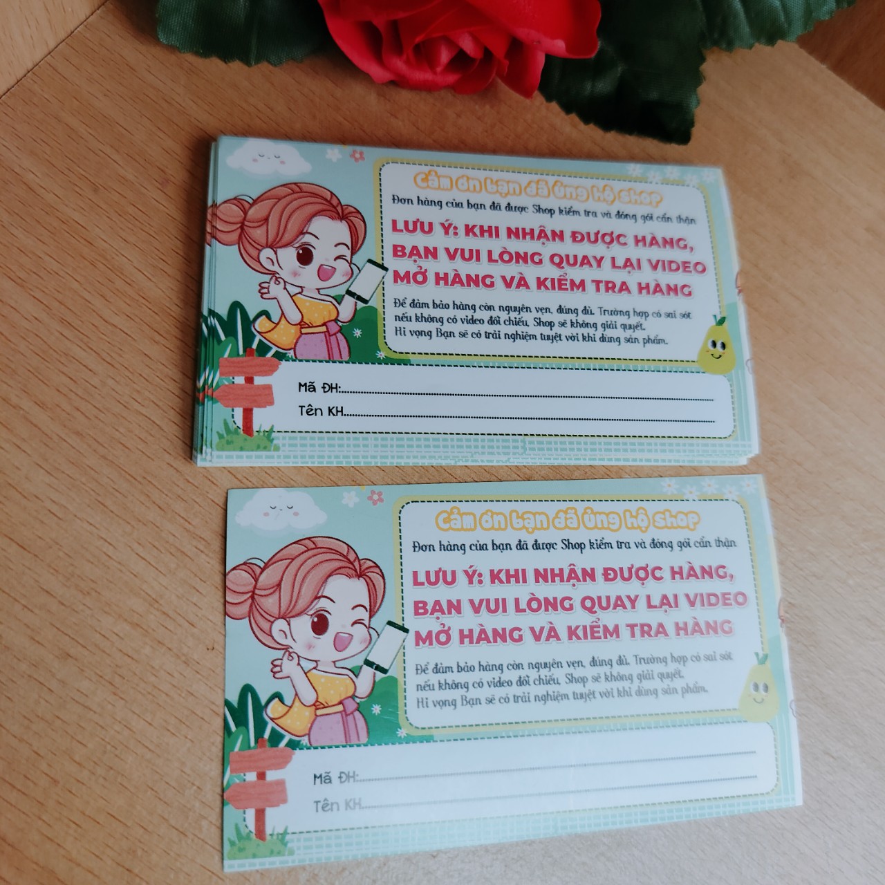 combo 100 Tem dán cảm ơn shipper, NHÃN CÁM ƠN SHIPPER-MẪU 6
