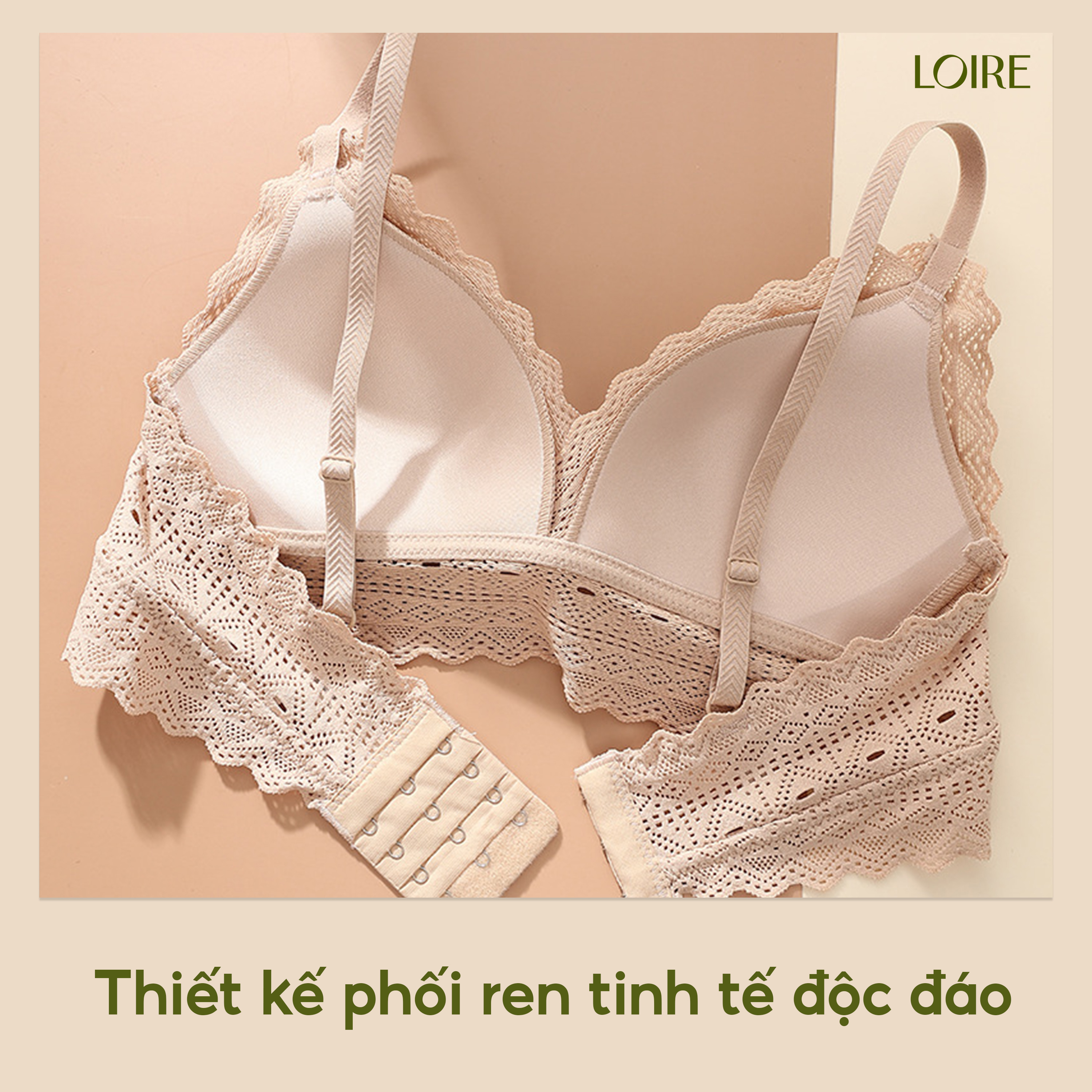 Áo Lót Ren Mỏng Mịn Loirechic BRTS137